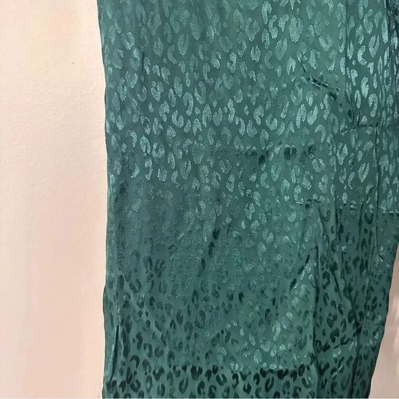 L*Space Harlow Pant In Ultramarine Emerald Green Leopard Print NWT - Picture 6 of 13